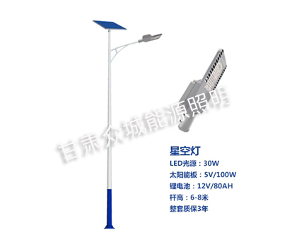 日土爆款太阳能路灯